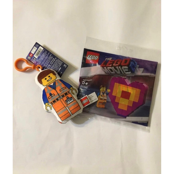 Lego Movie 2 Set 30340 Emmet’s Piece Offering with Backpack Plush